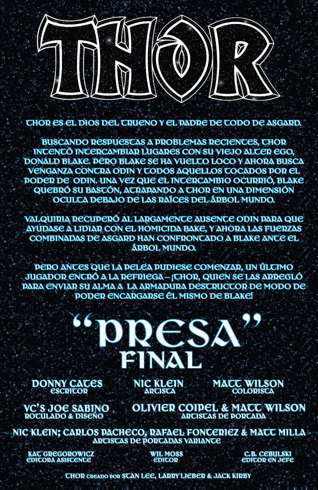 Read Thor (2020) Manga Online