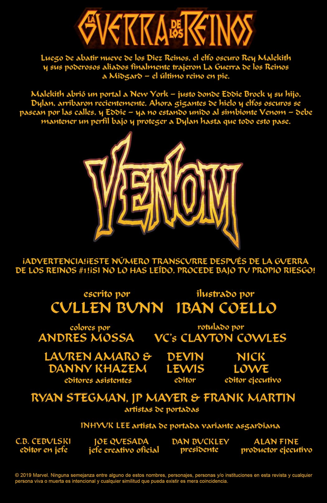 Read Venom (2018) Manga Online