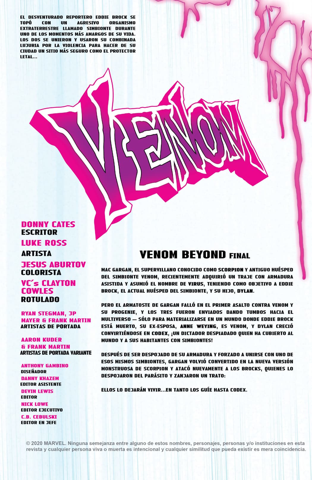 Read Venom (2018) Manga Online