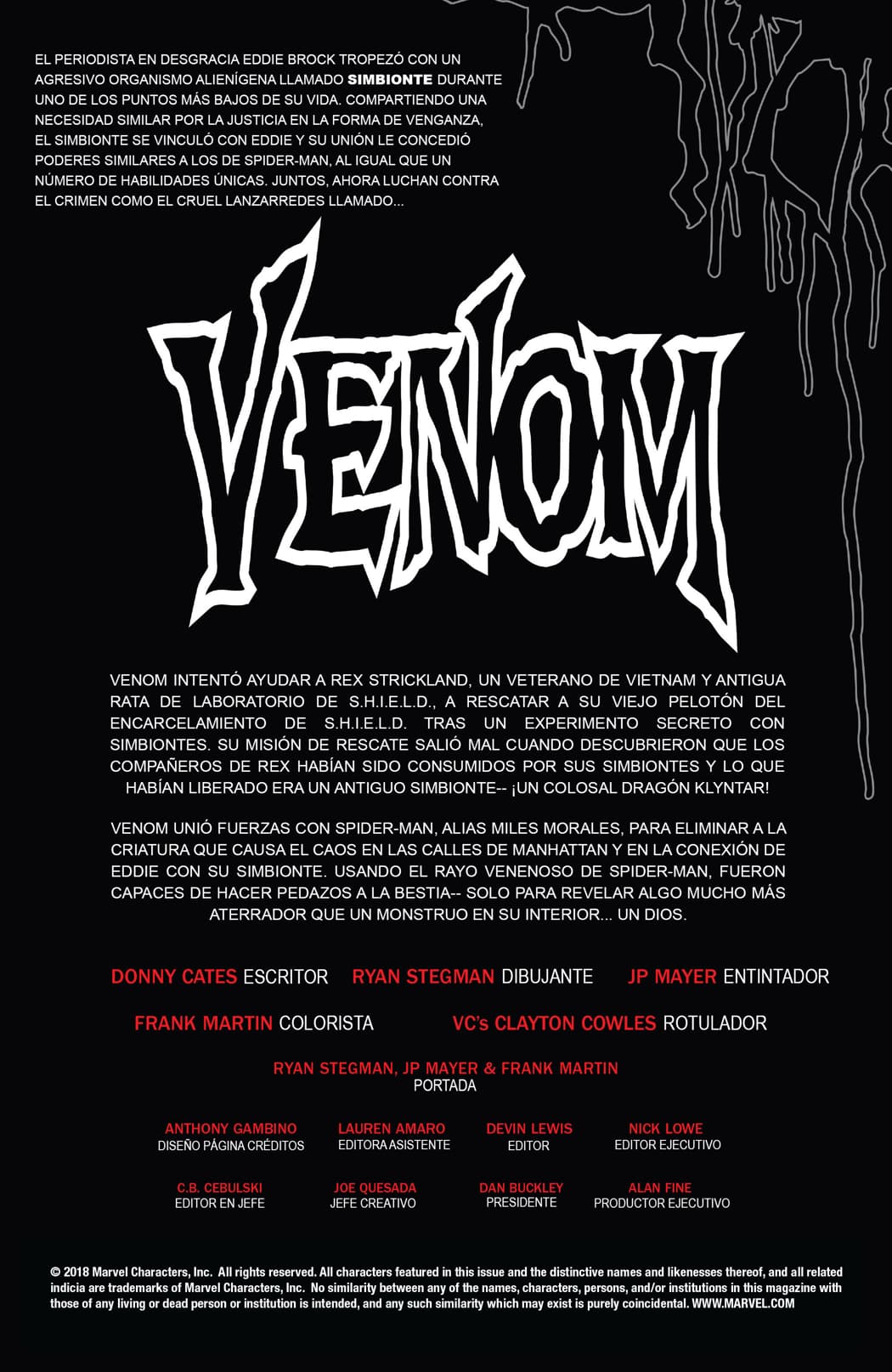 Read Venom (2018) Manga Online