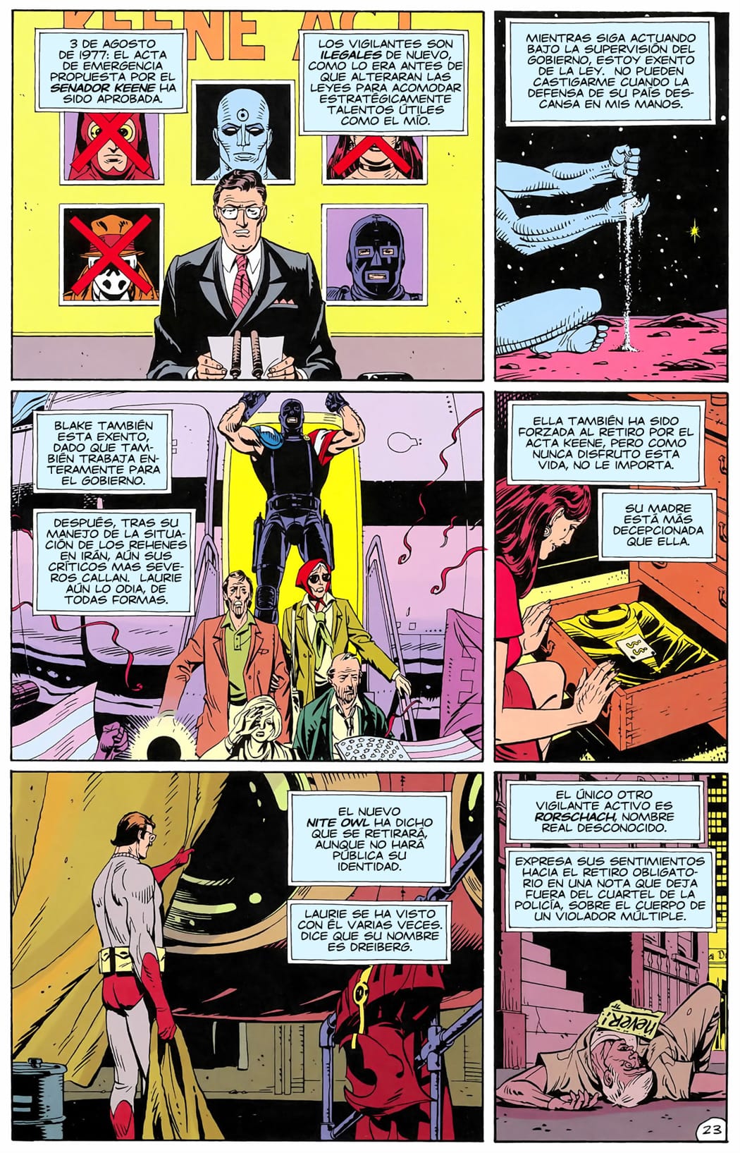 Read Watchmen (1986) Manga Online