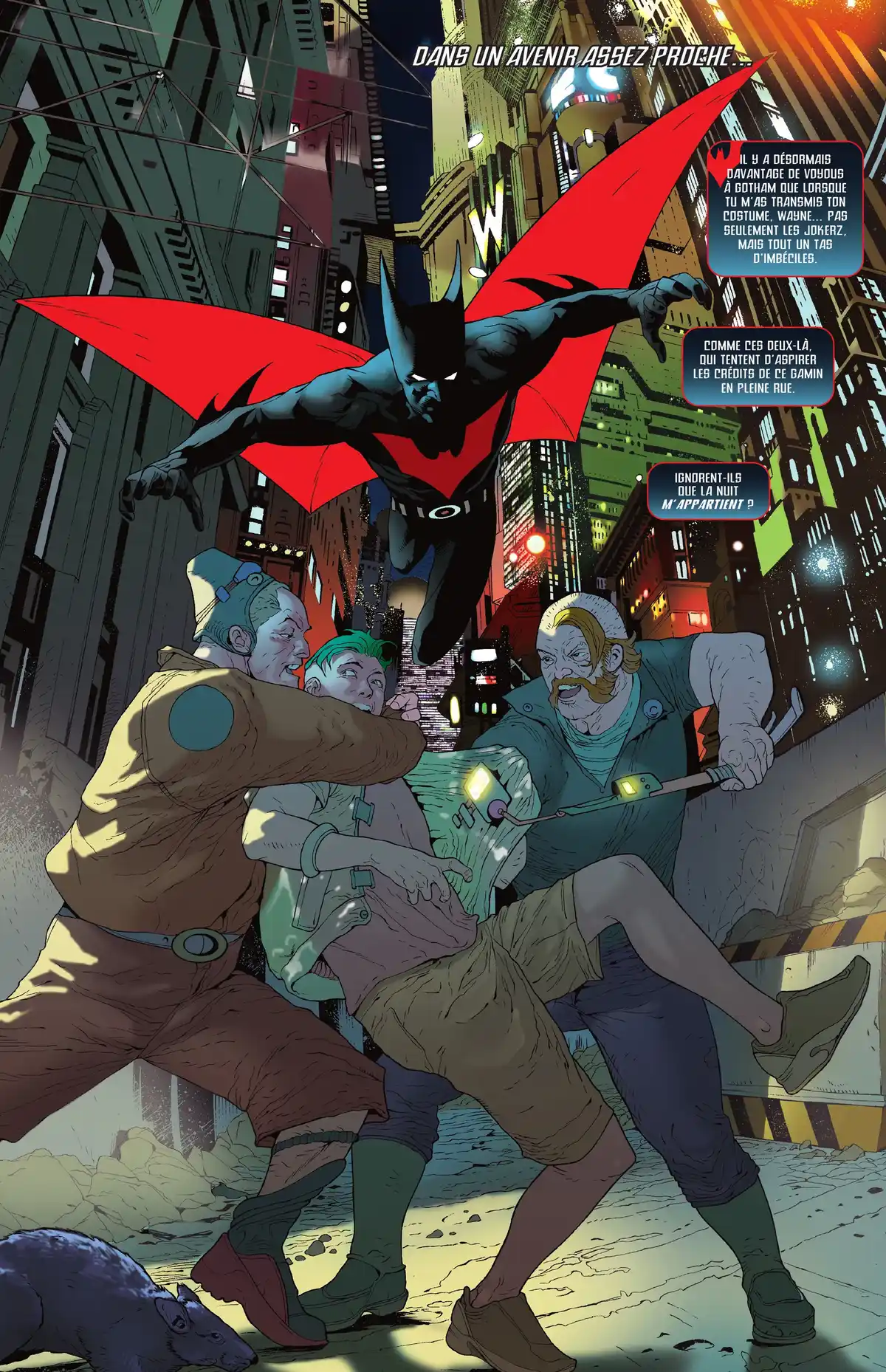 Read Batman Beyond Manga Online