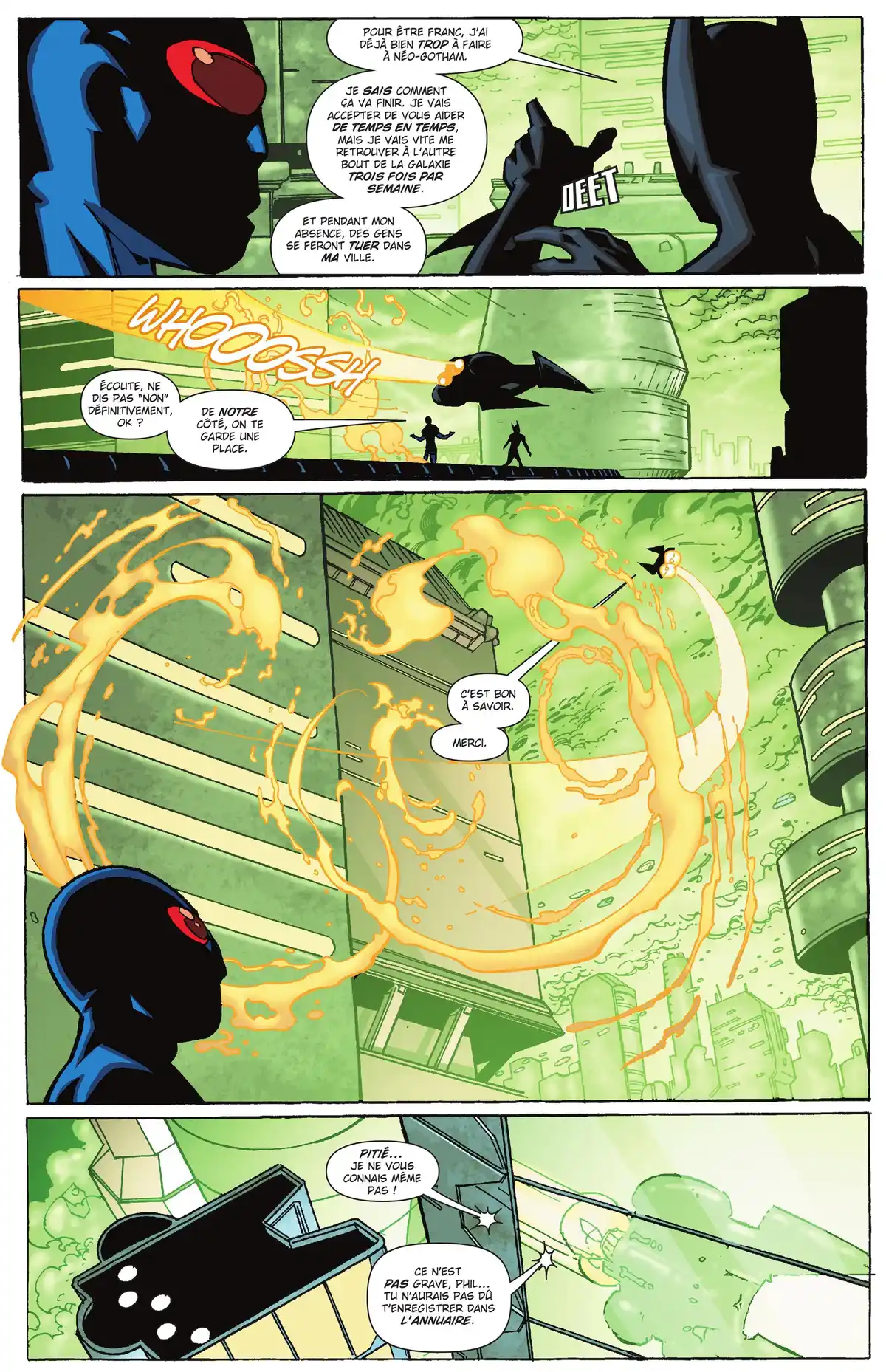 Read Batman Beyond Manga Online