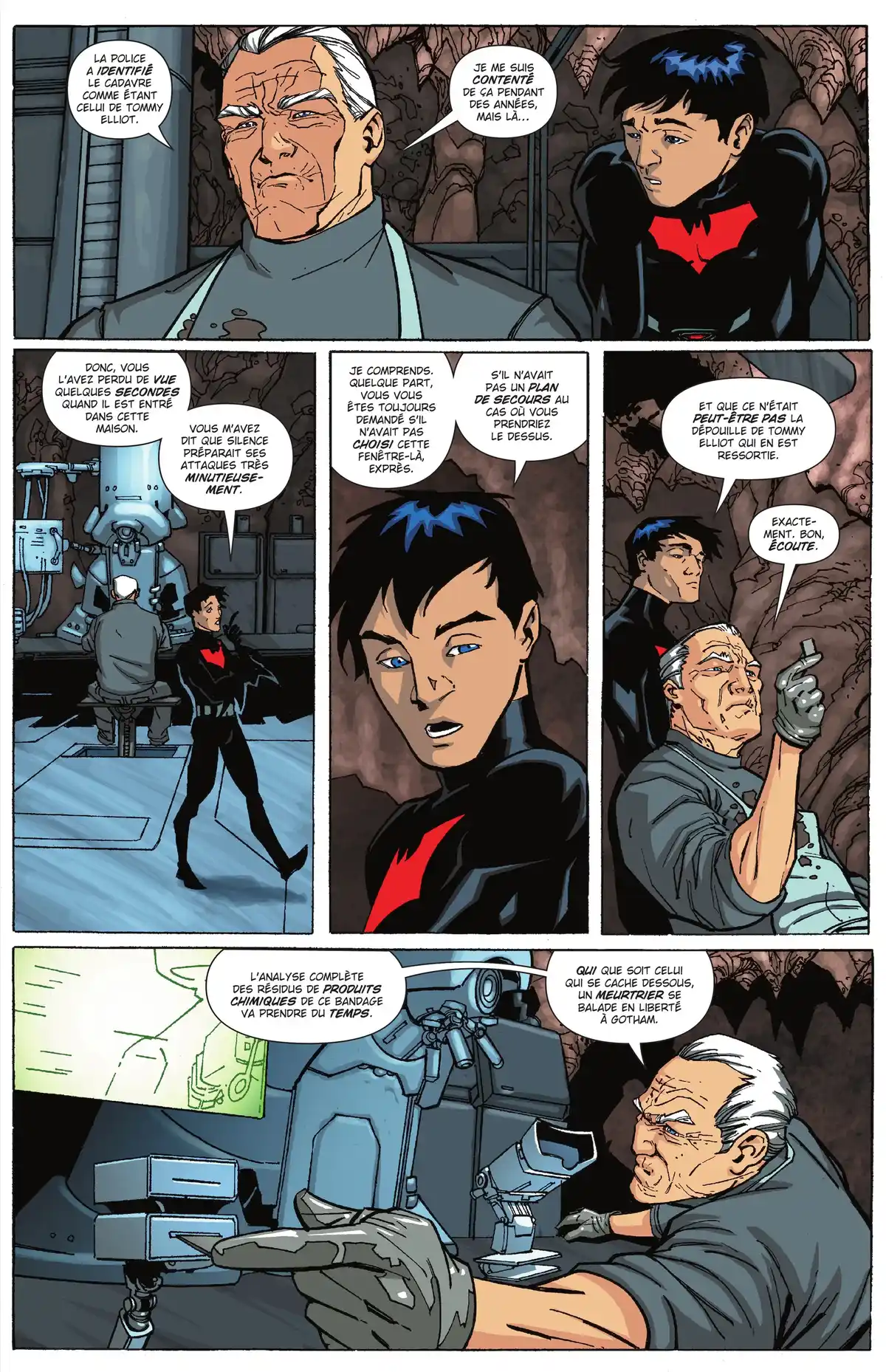 Read Batman Beyond Manga Online