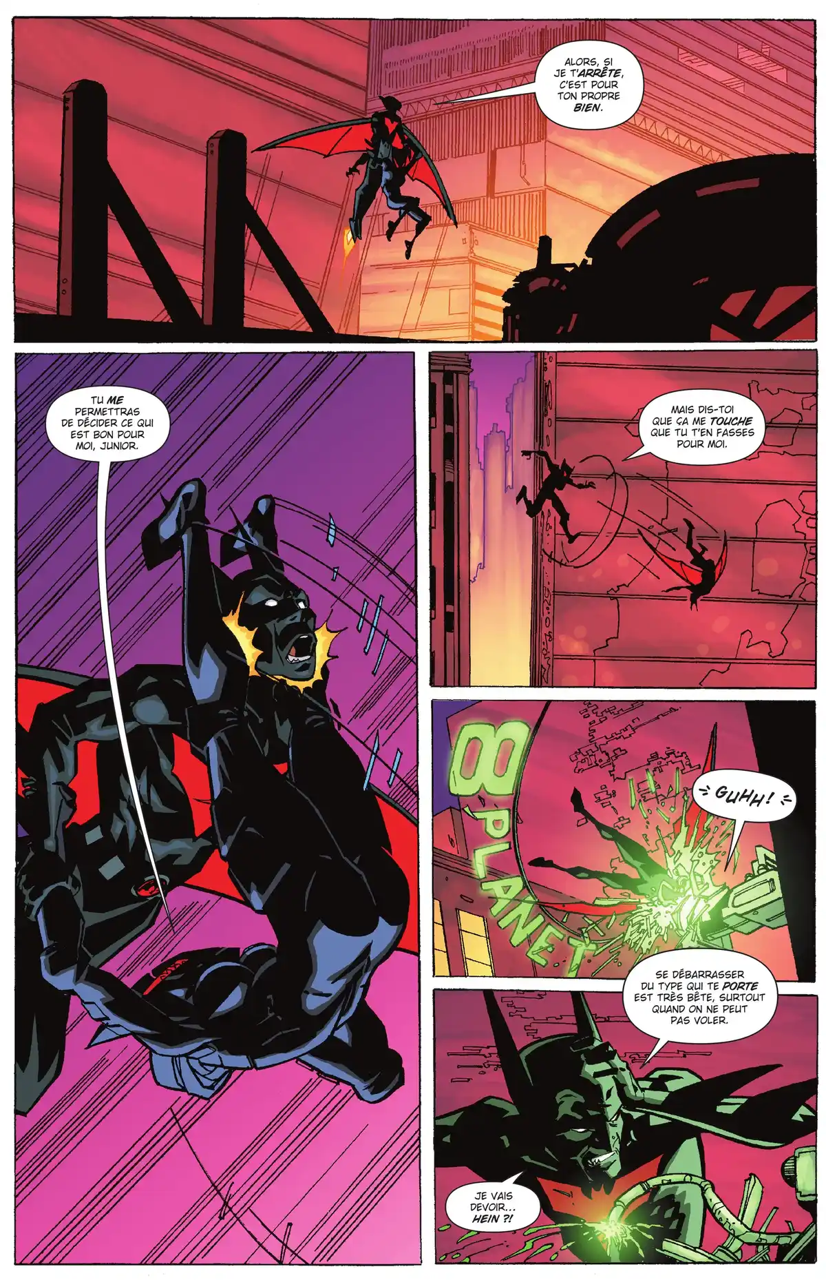 Read Batman Beyond Manga Online
