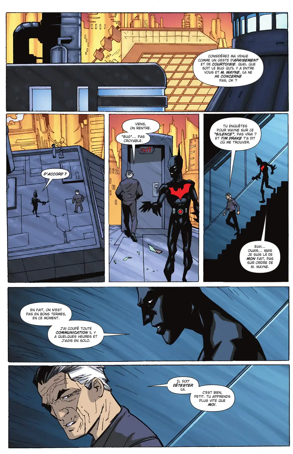 Read Batman Beyond Manga Online