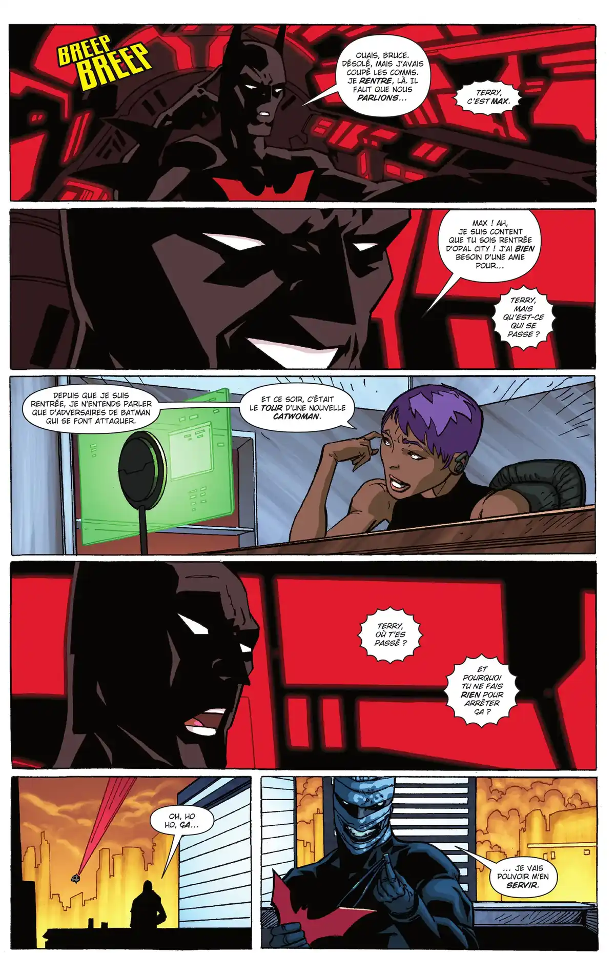Read Batman Beyond Manga Online