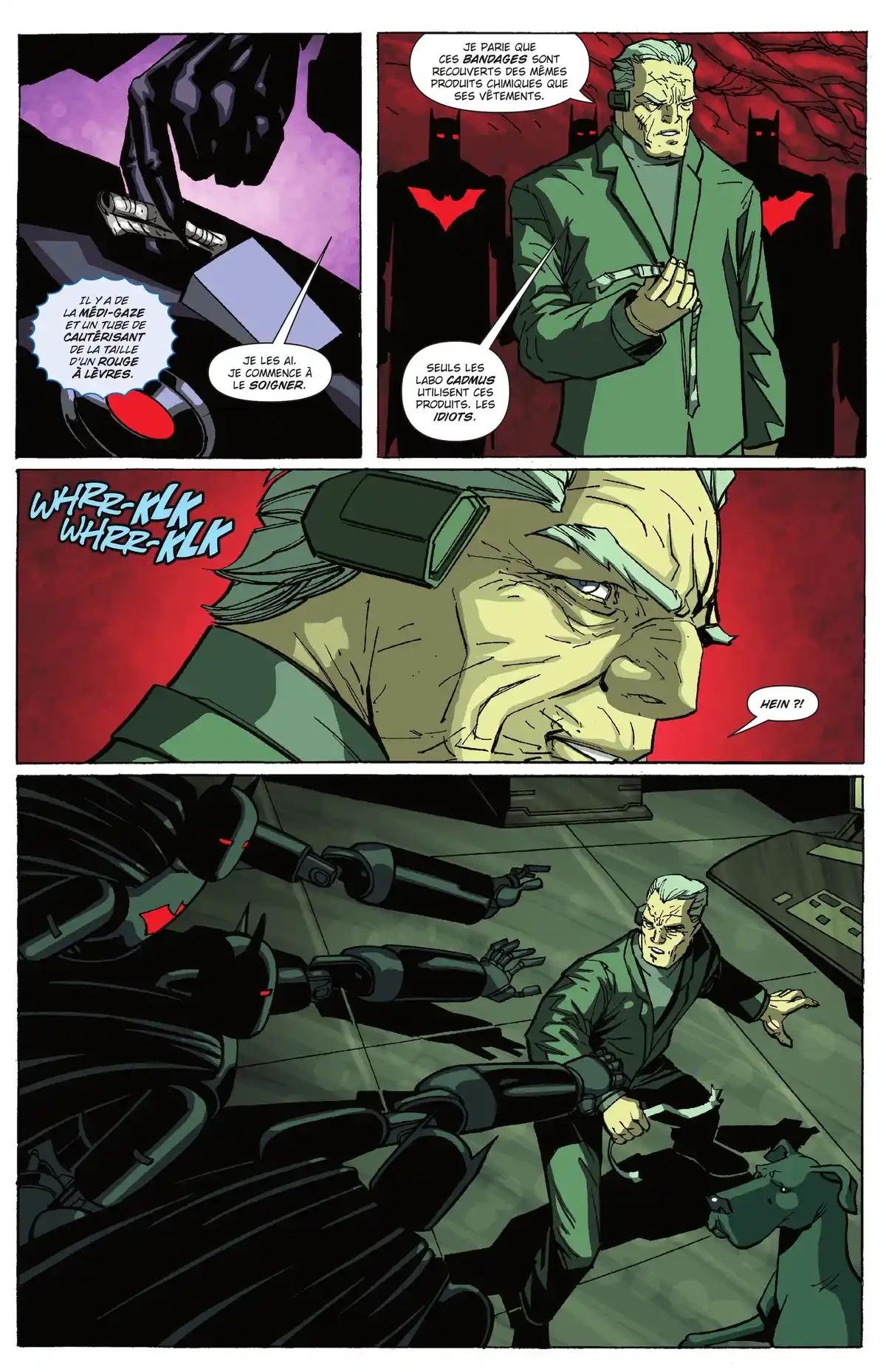 Read Batman Beyond Manga Online