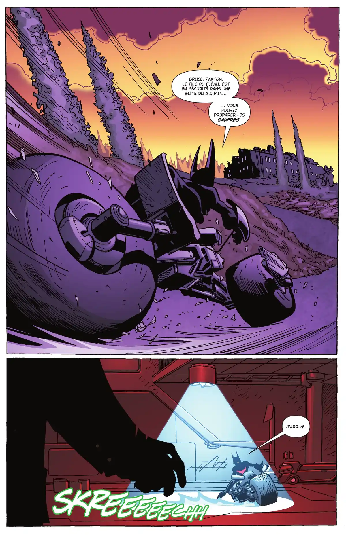 Read Batman Beyond Manga Online