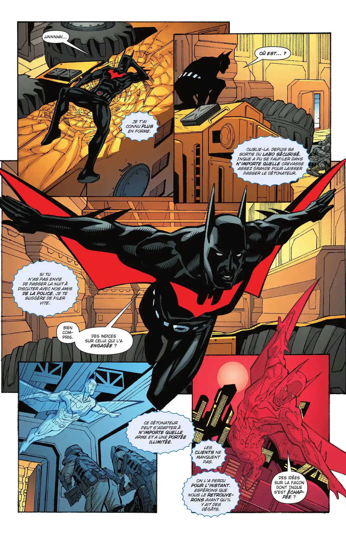 Read Batman Beyond Manga Online