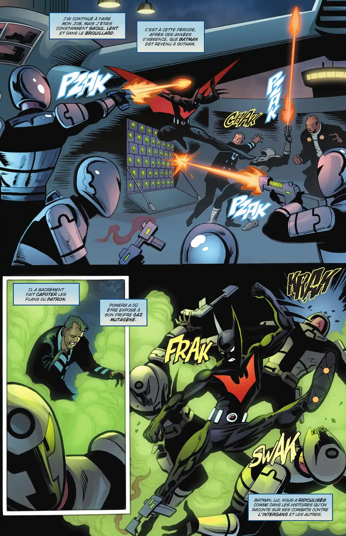Read Batman Beyond Manga Online