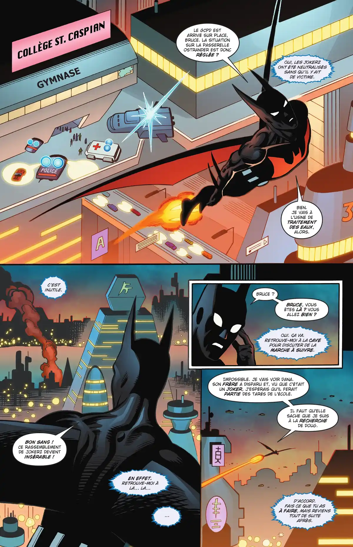 Read Batman Beyond Manga Online