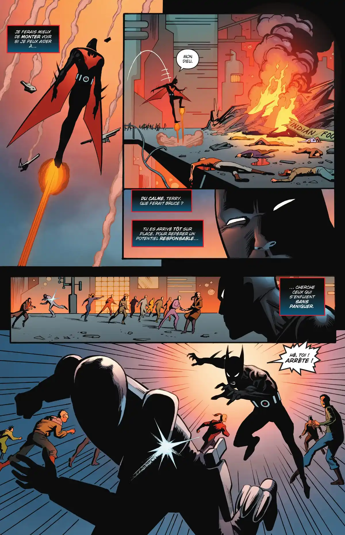 Read Batman Beyond Manga Online