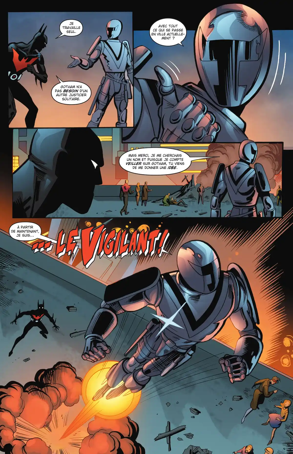 Read Batman Beyond Manga Online