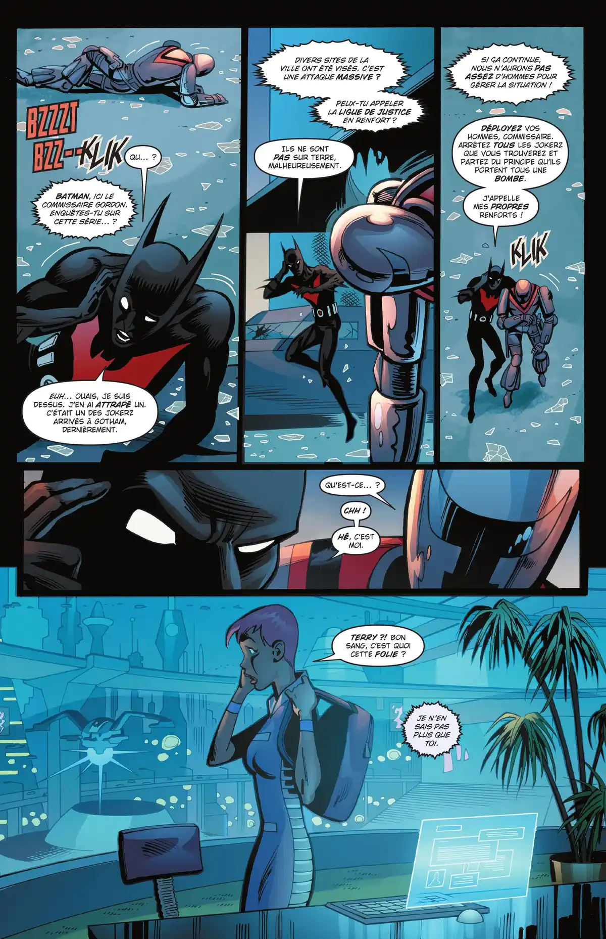 Read Batman Beyond Manga Online