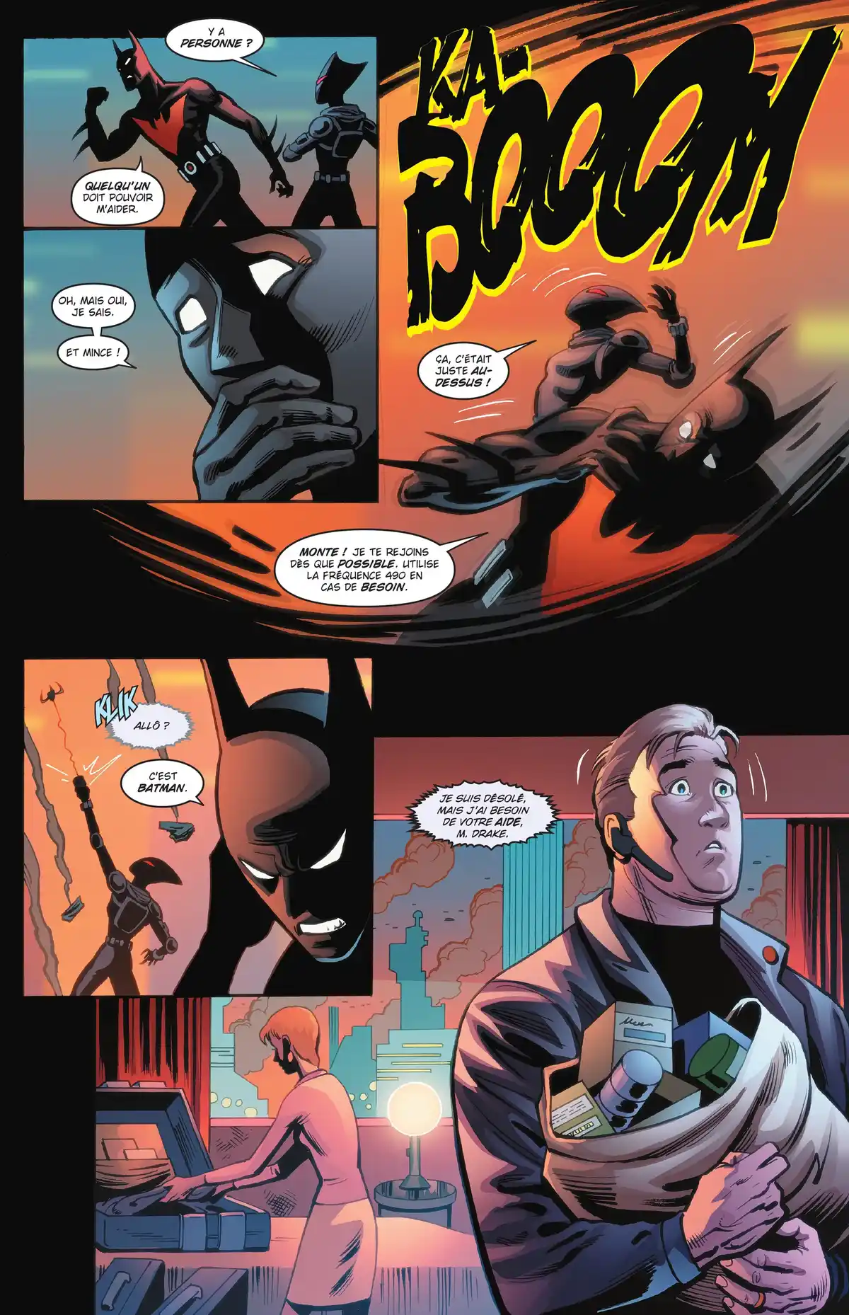 Read Batman Beyond Manga Online