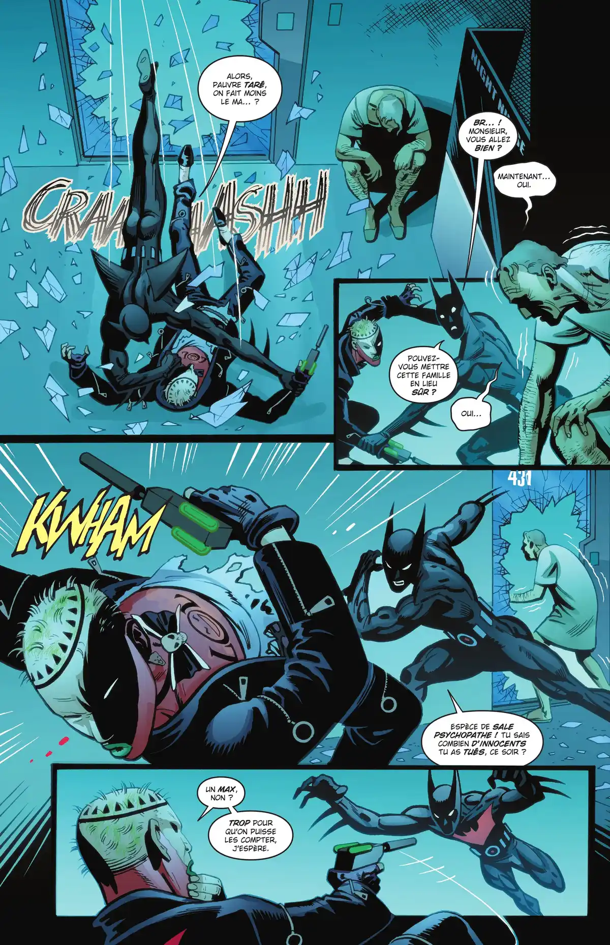 Read Batman Beyond Manga Online