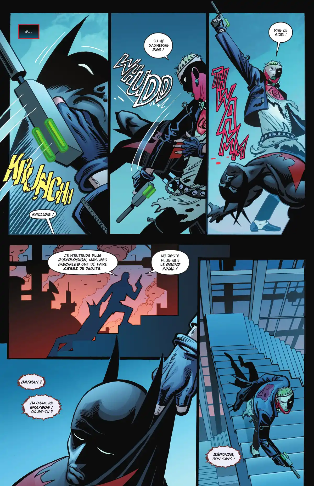 Read Batman Beyond Manga Online