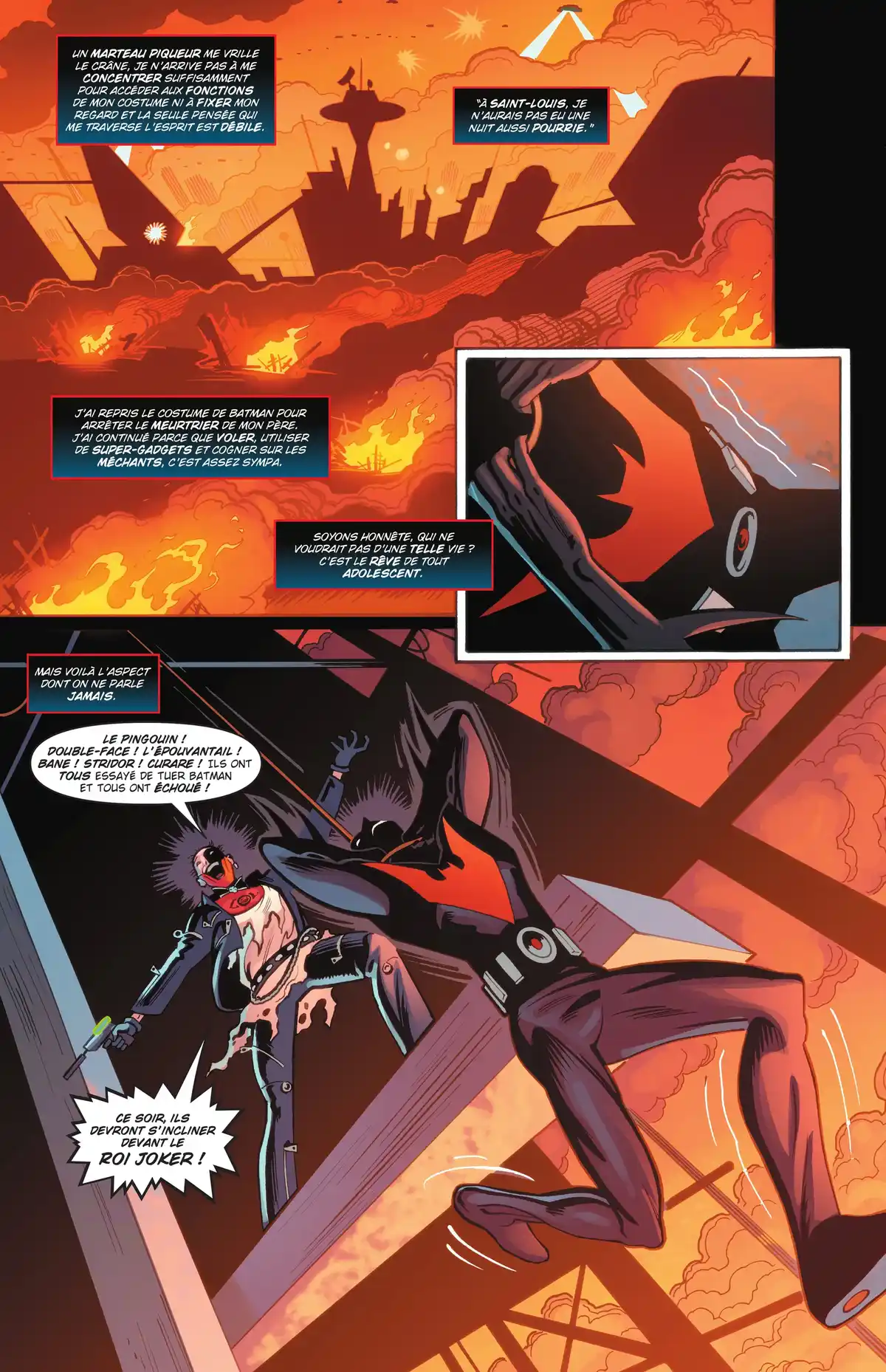 Read Batman Beyond Manga Online