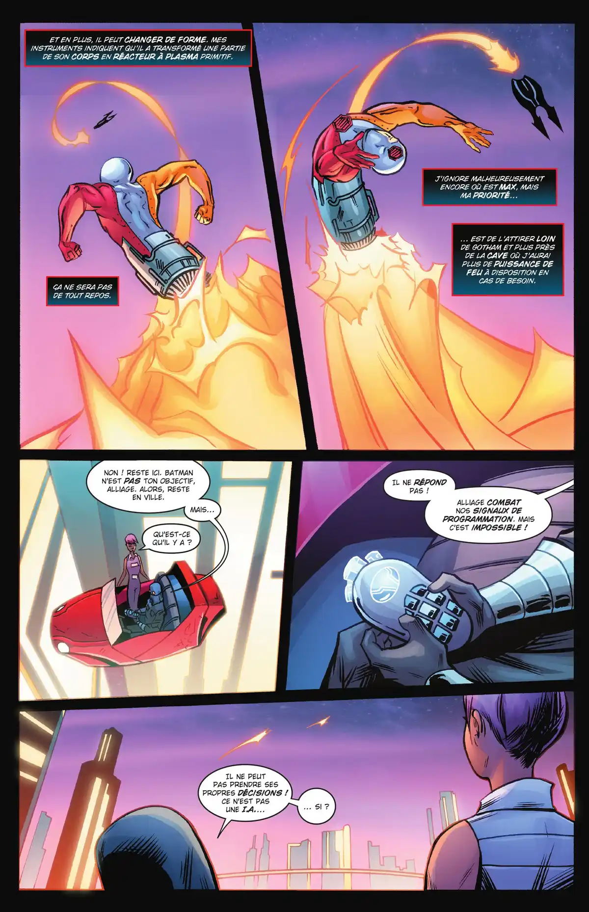 Read Batman Beyond Manga Online