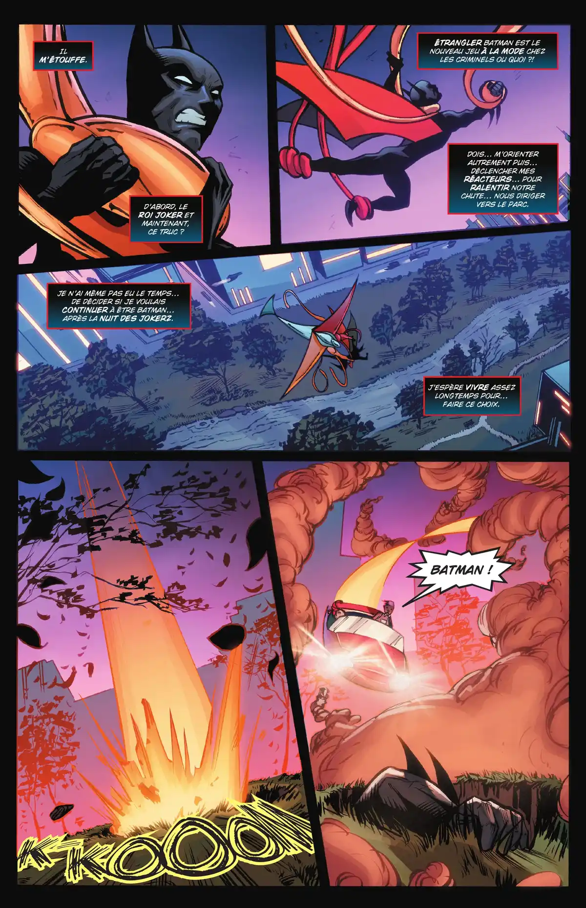 Read Batman Beyond Manga Online