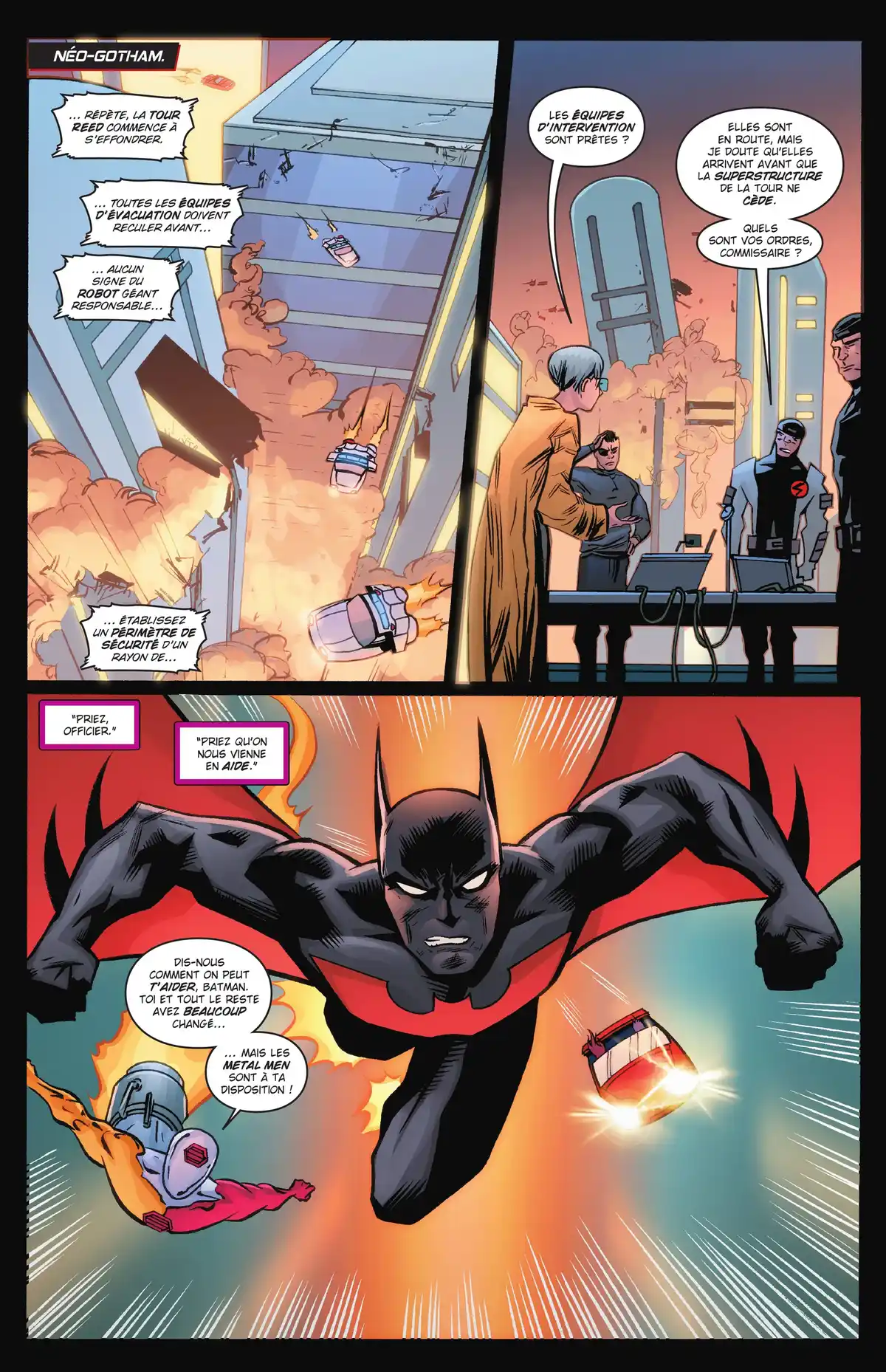 Read Batman Beyond Manga Online