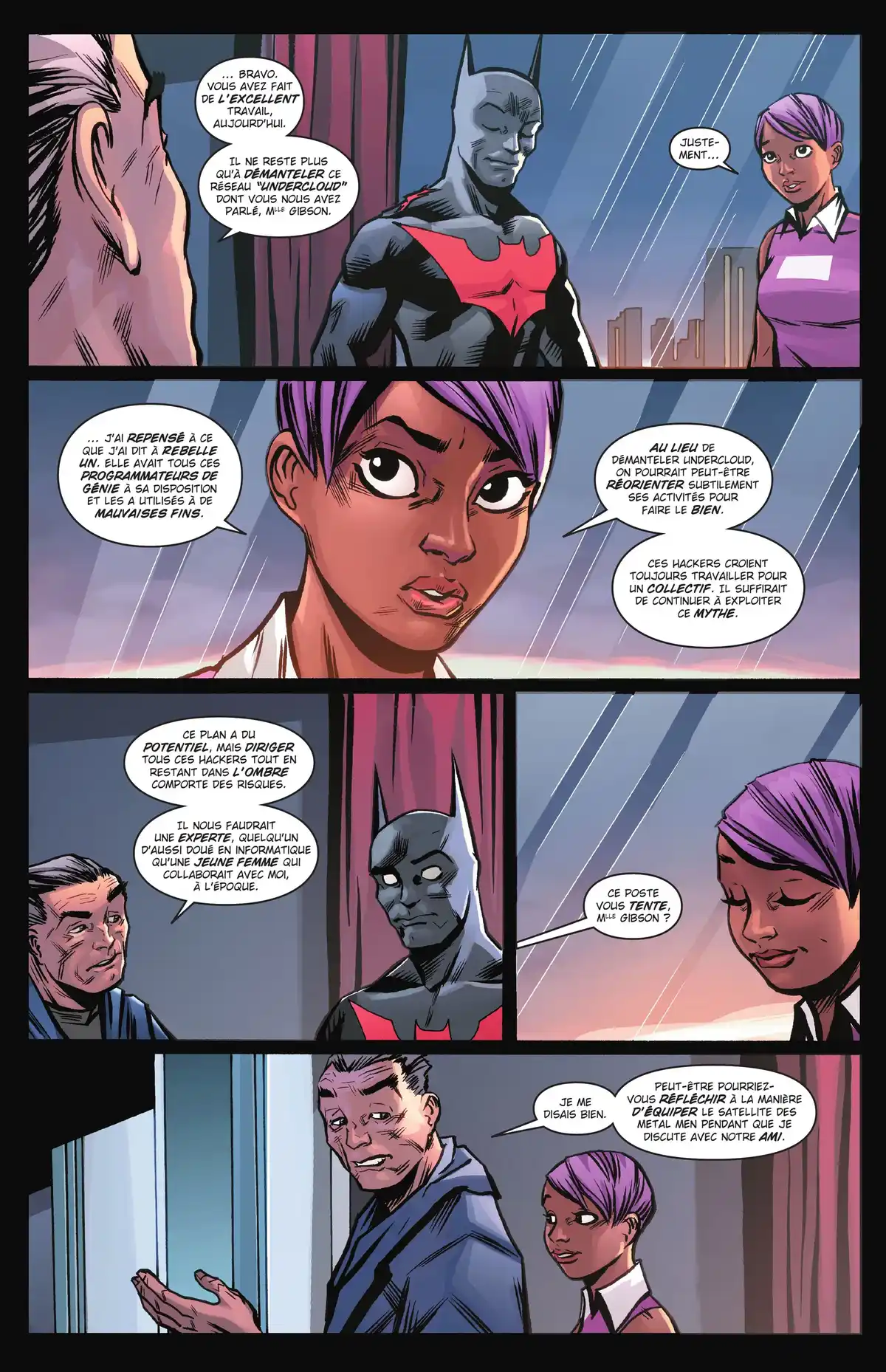 Read Batman Beyond Manga Online