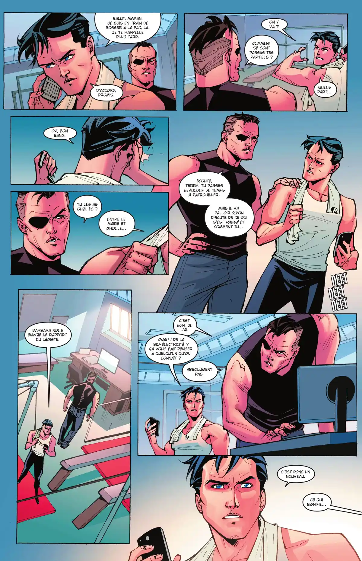 Read Batman Beyond Manga Online