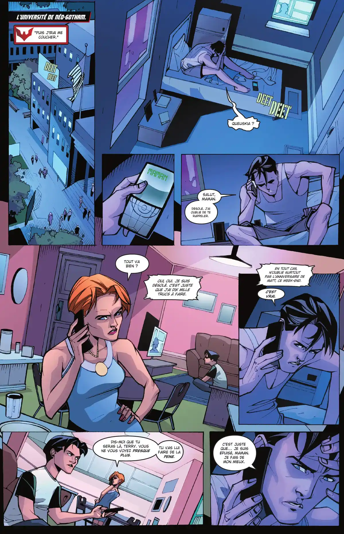 Read Batman Beyond Manga Online
