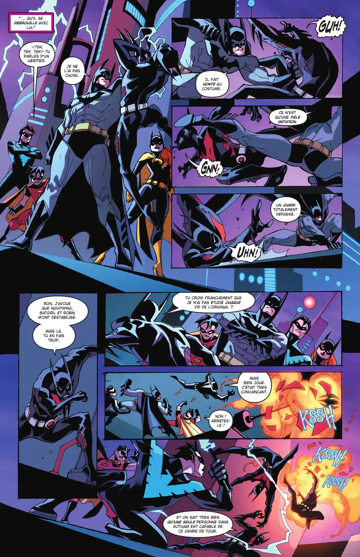 Read Batman Beyond Manga Online
