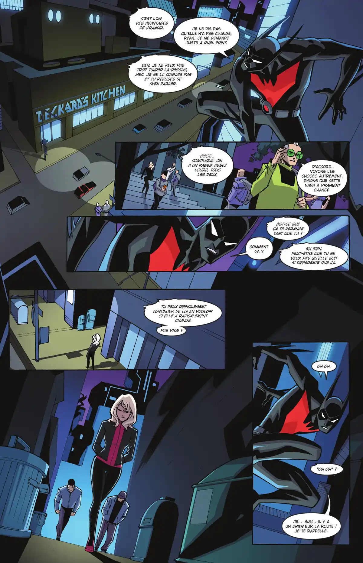 Read Batman Beyond Manga Online