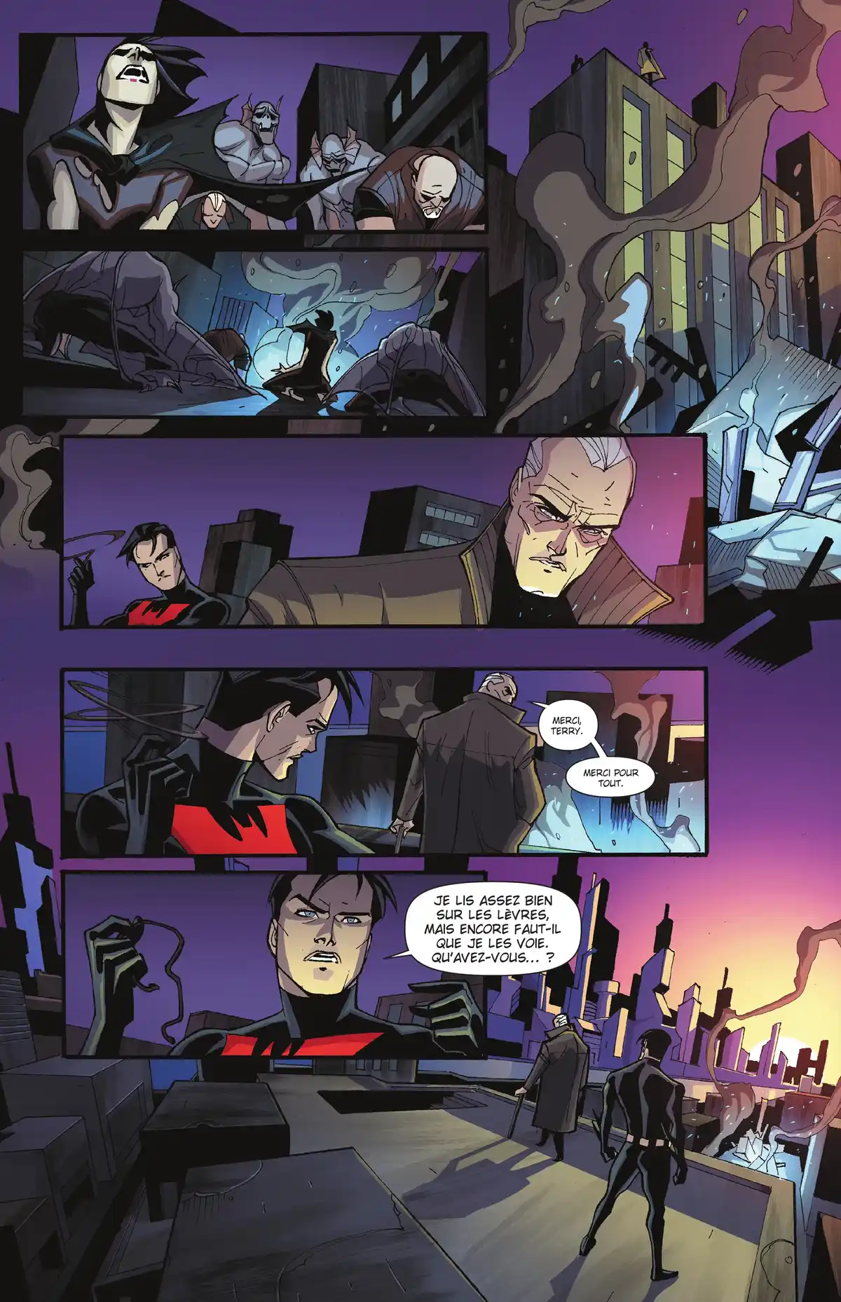 Read Batman Beyond Manga Online