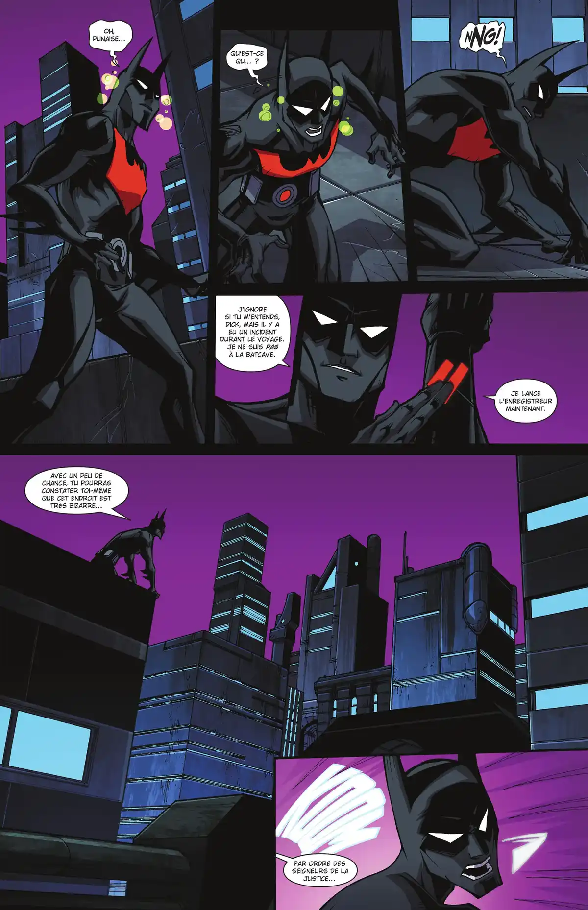 Read Batman Beyond Manga Online