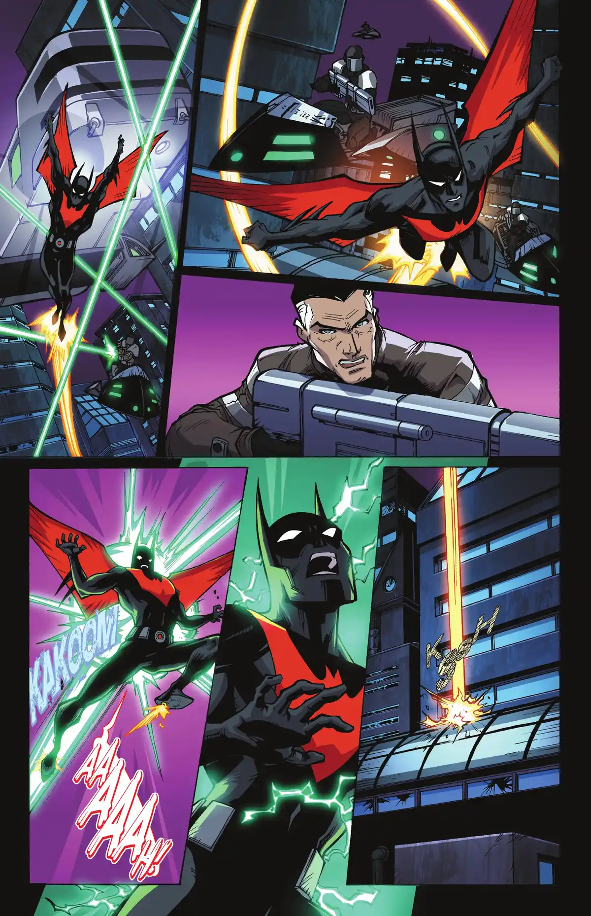 Read Batman Beyond Manga Online