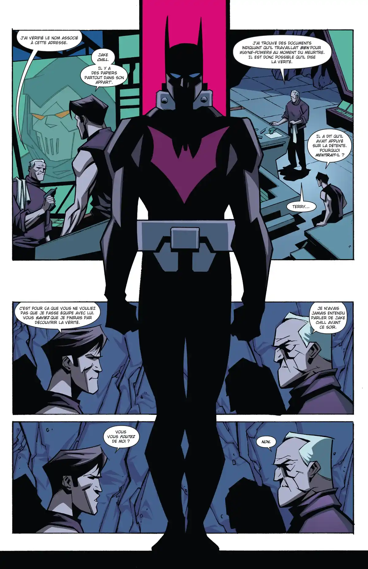 Read Batman Beyond Manga Online