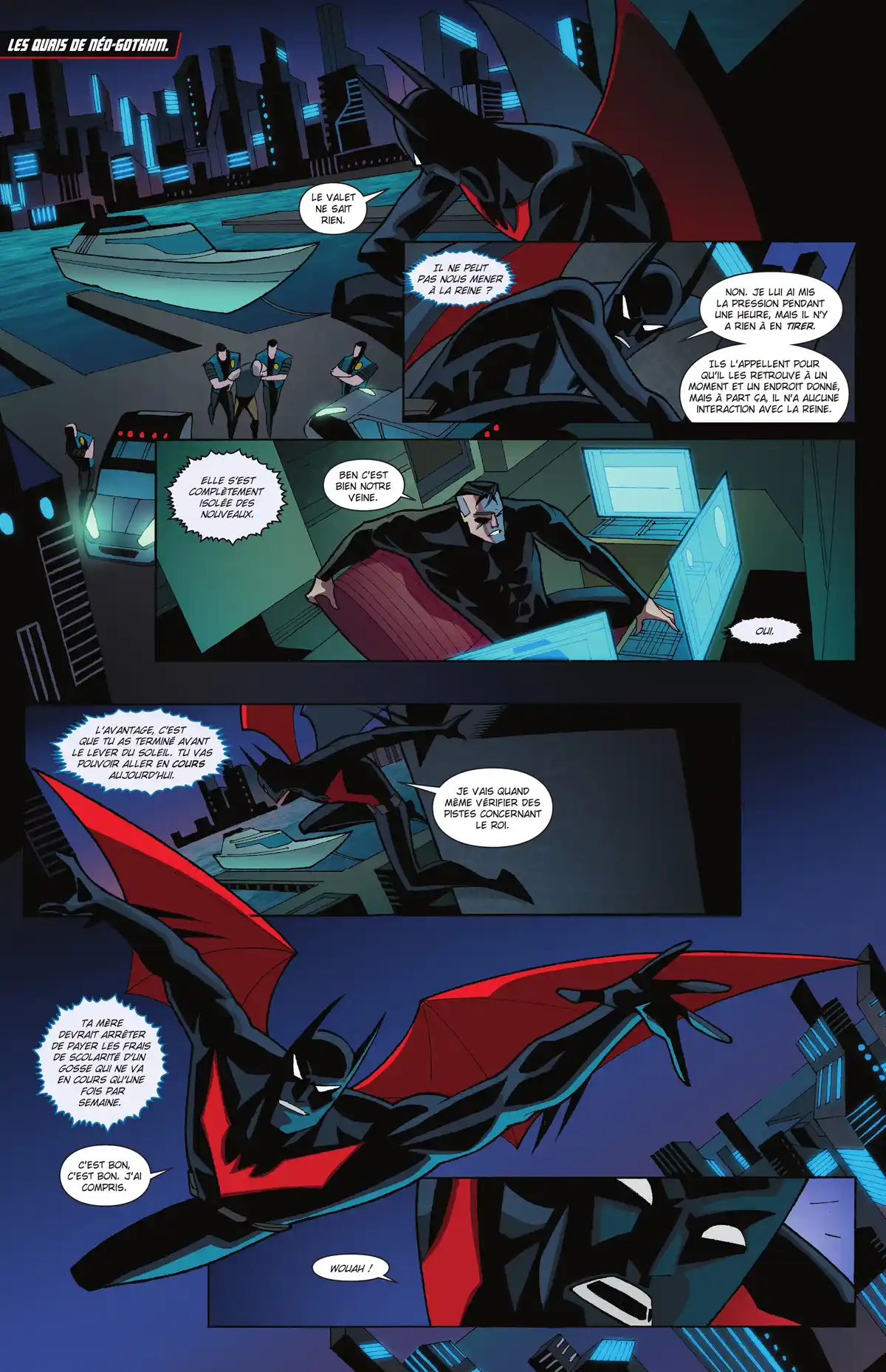 Read Batman Beyond Manga Online