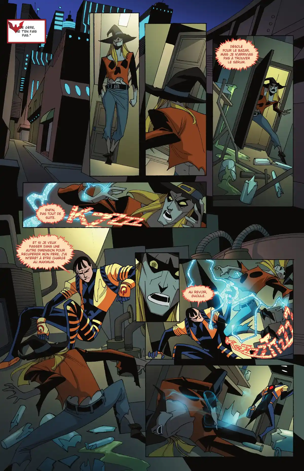 Read Batman Beyond Manga Online