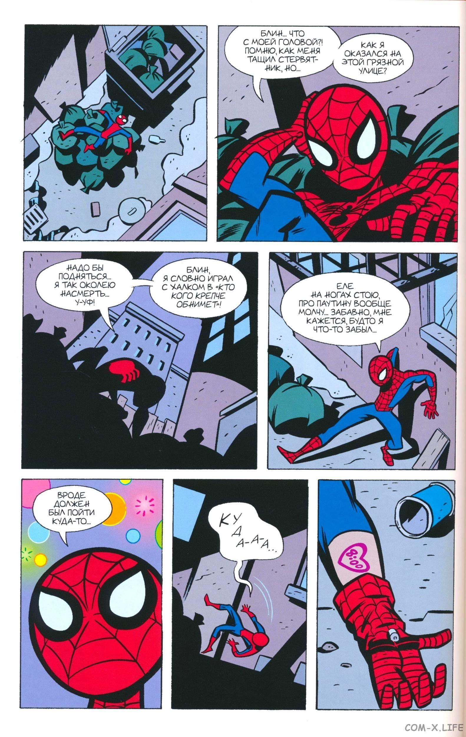 Read The Tangled Web of Spider-Man Запутанная сеть человека-паука Manga Online
