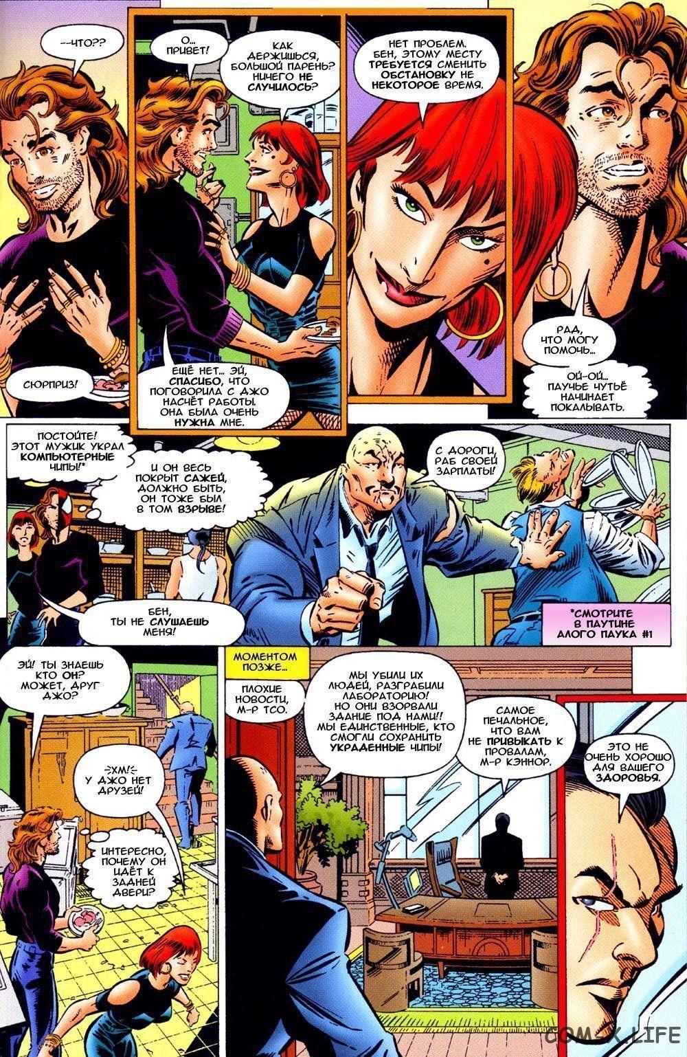 Read Web of Spider-Man Паутина человека-паука Manga Online