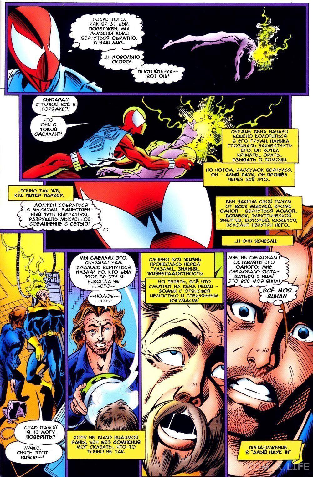 Read Web of Spider-Man Паутина человека-паука Manga Online