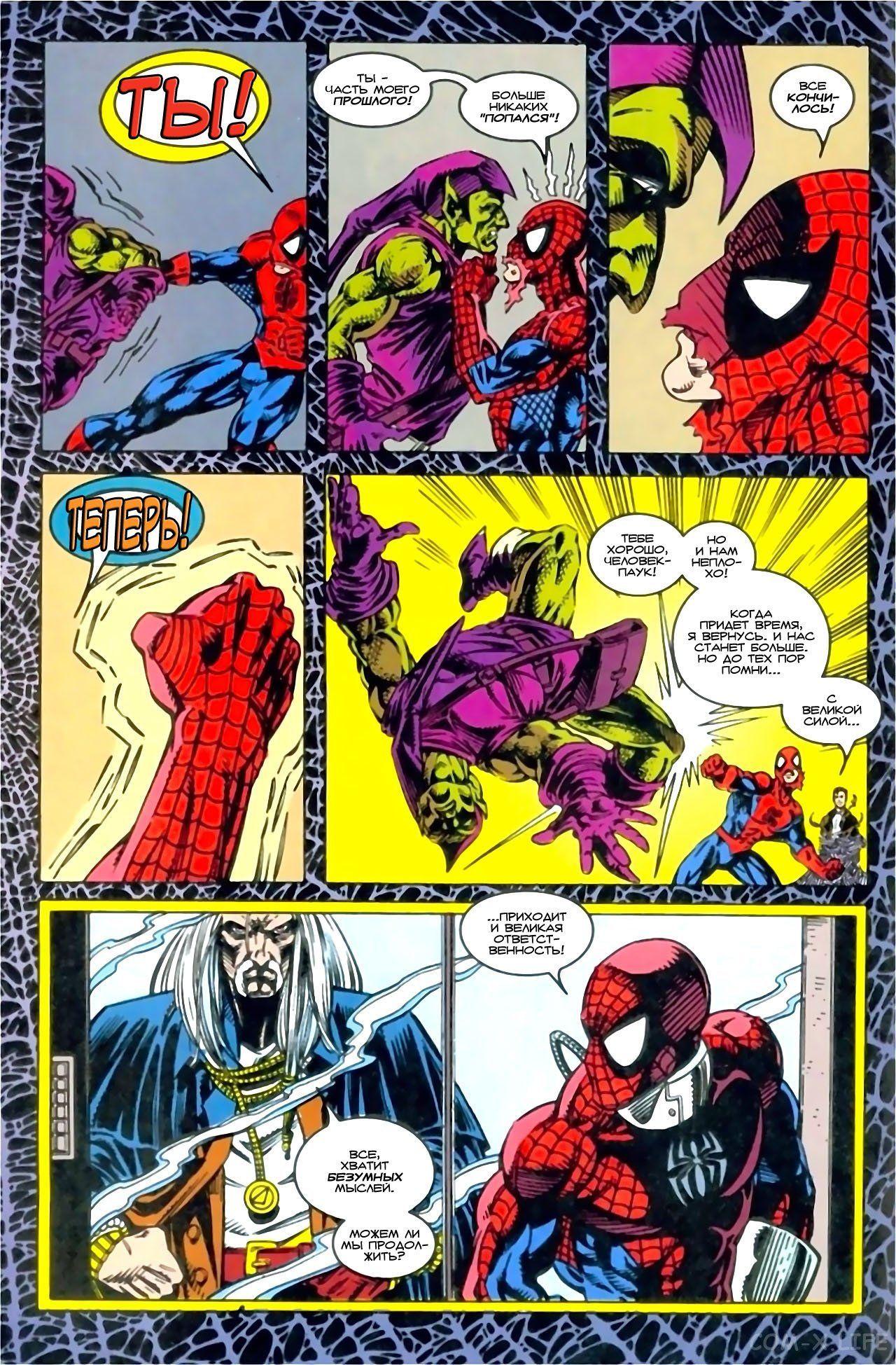 Read Web of Spider-Man Паутина человека-паука Manga Online