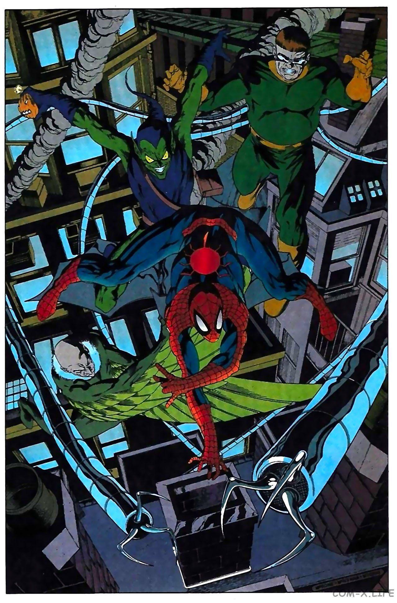 Read Web of Spider-Man Паутина человека-паука Manga Online