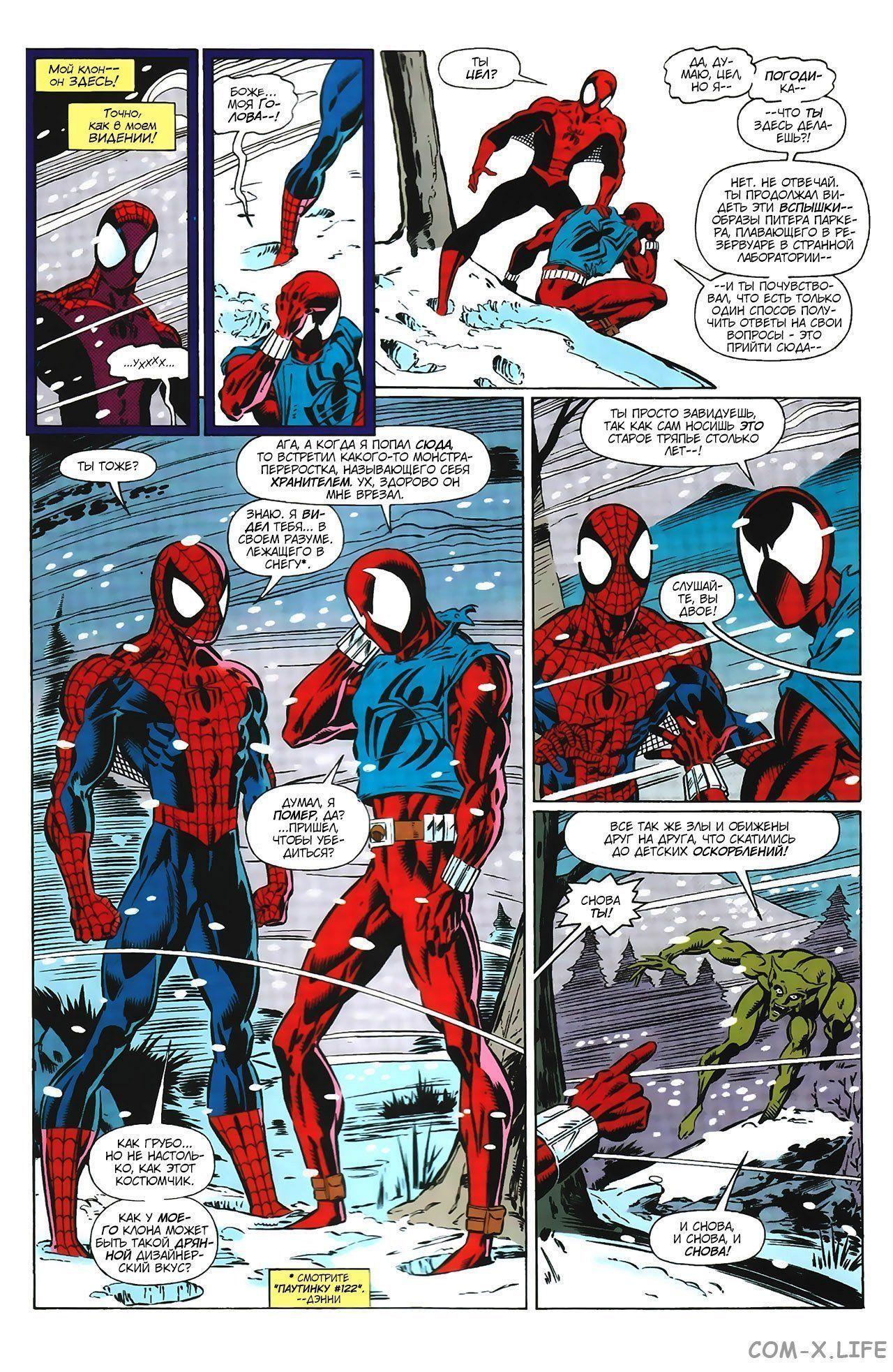 Read Web of Spider-Man Паутина человека-паука Manga Online