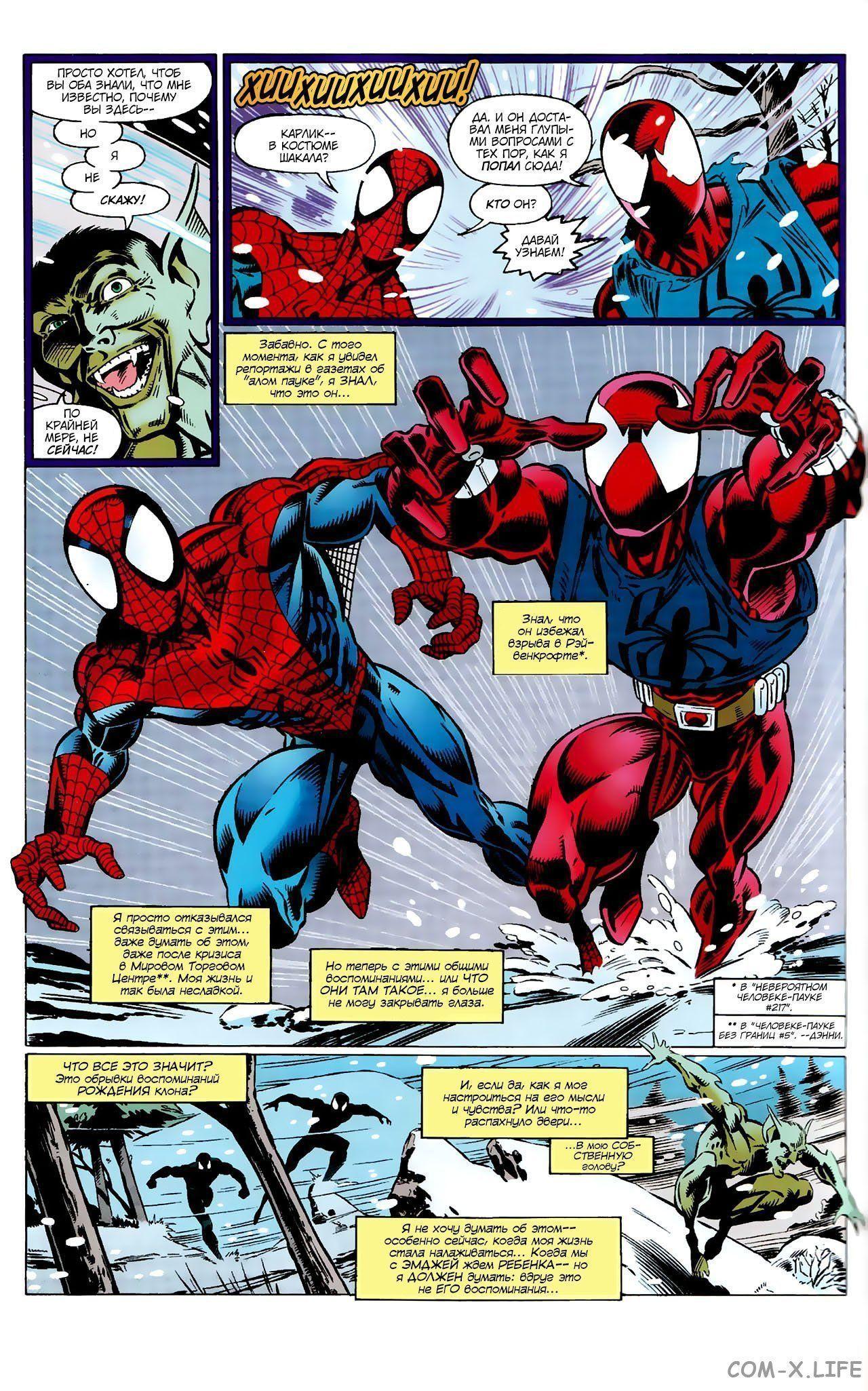 Read Web of Spider-Man Паутина человека-паука Manga Online