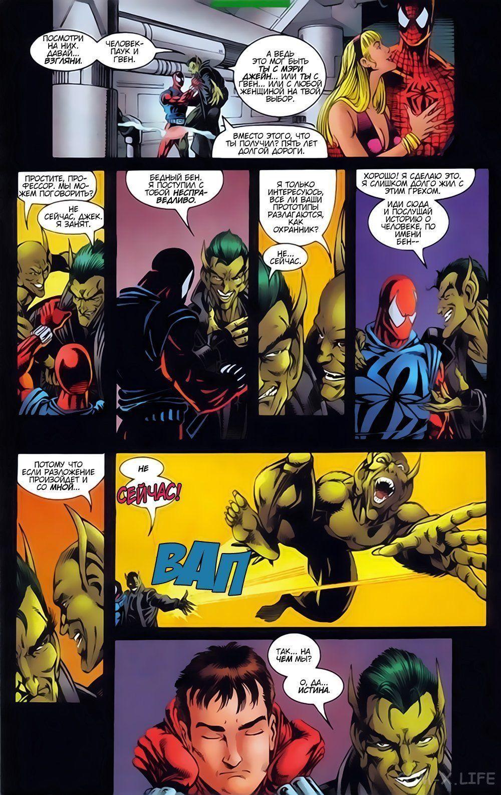 Read Web of Spider-Man Паутина человека-паука Manga Online