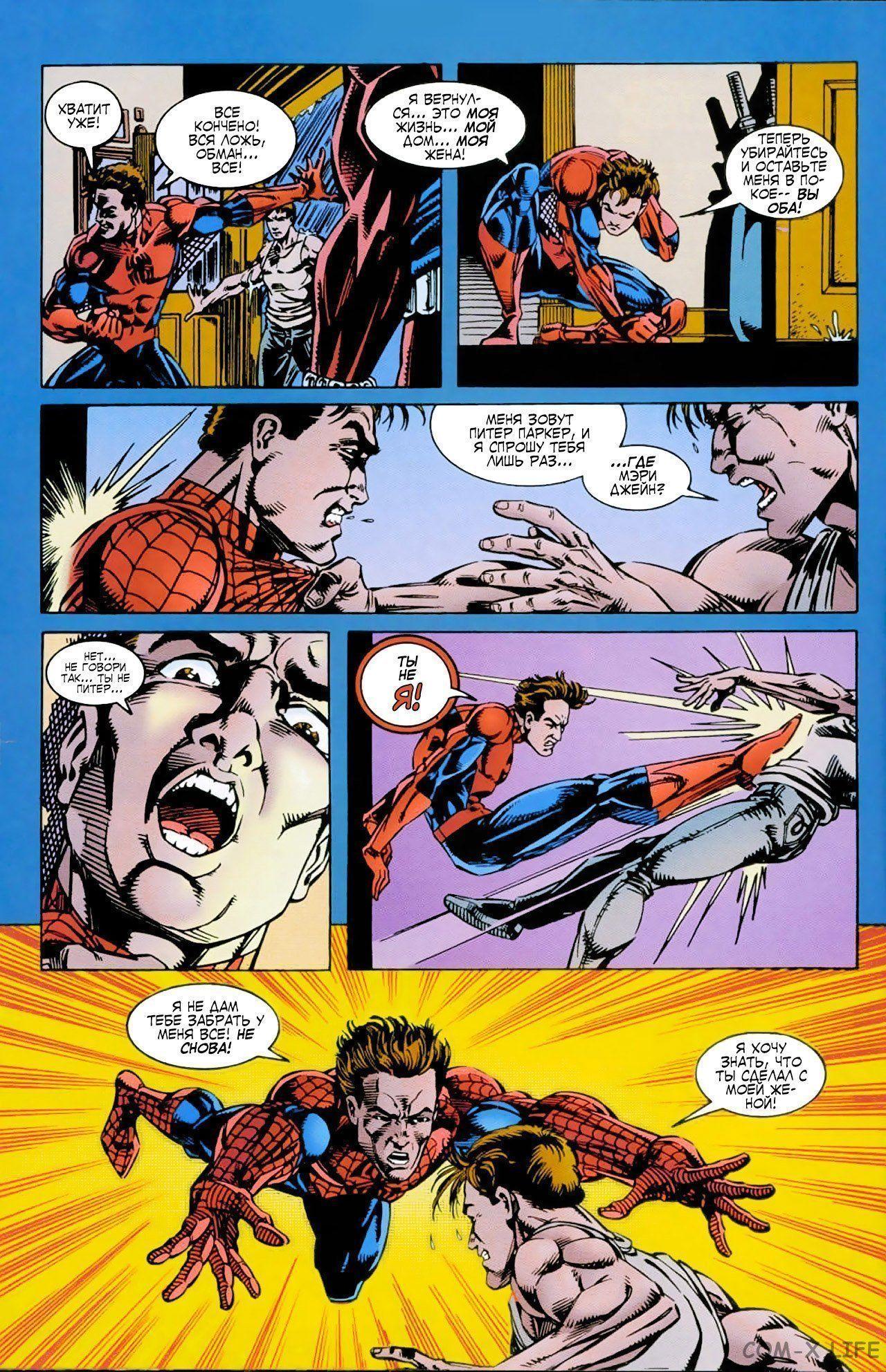 Read Web of Spider-Man Паутина человека-паука Manga Online