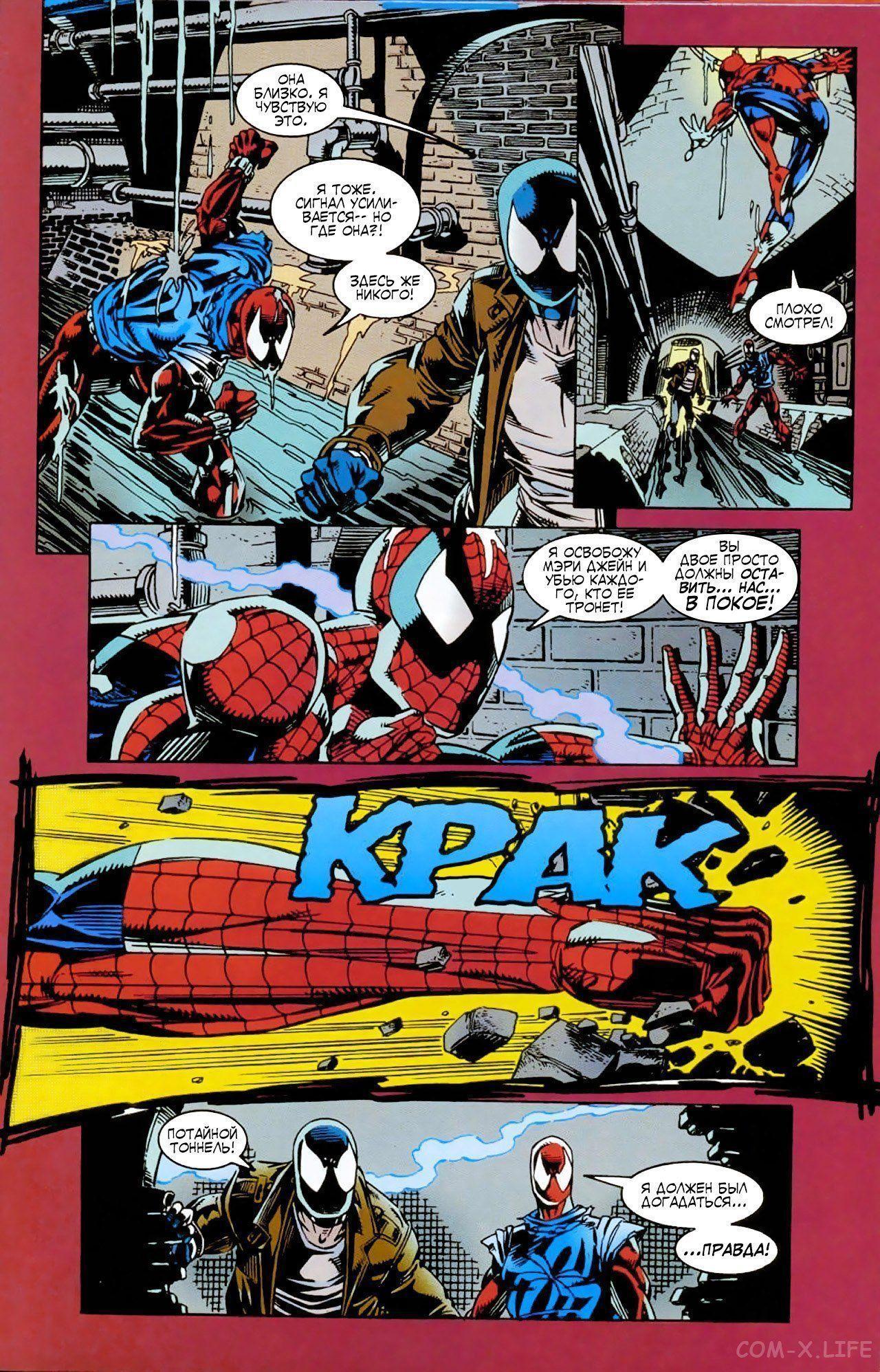 Read Web of Spider-Man Паутина человека-паука Manga Online