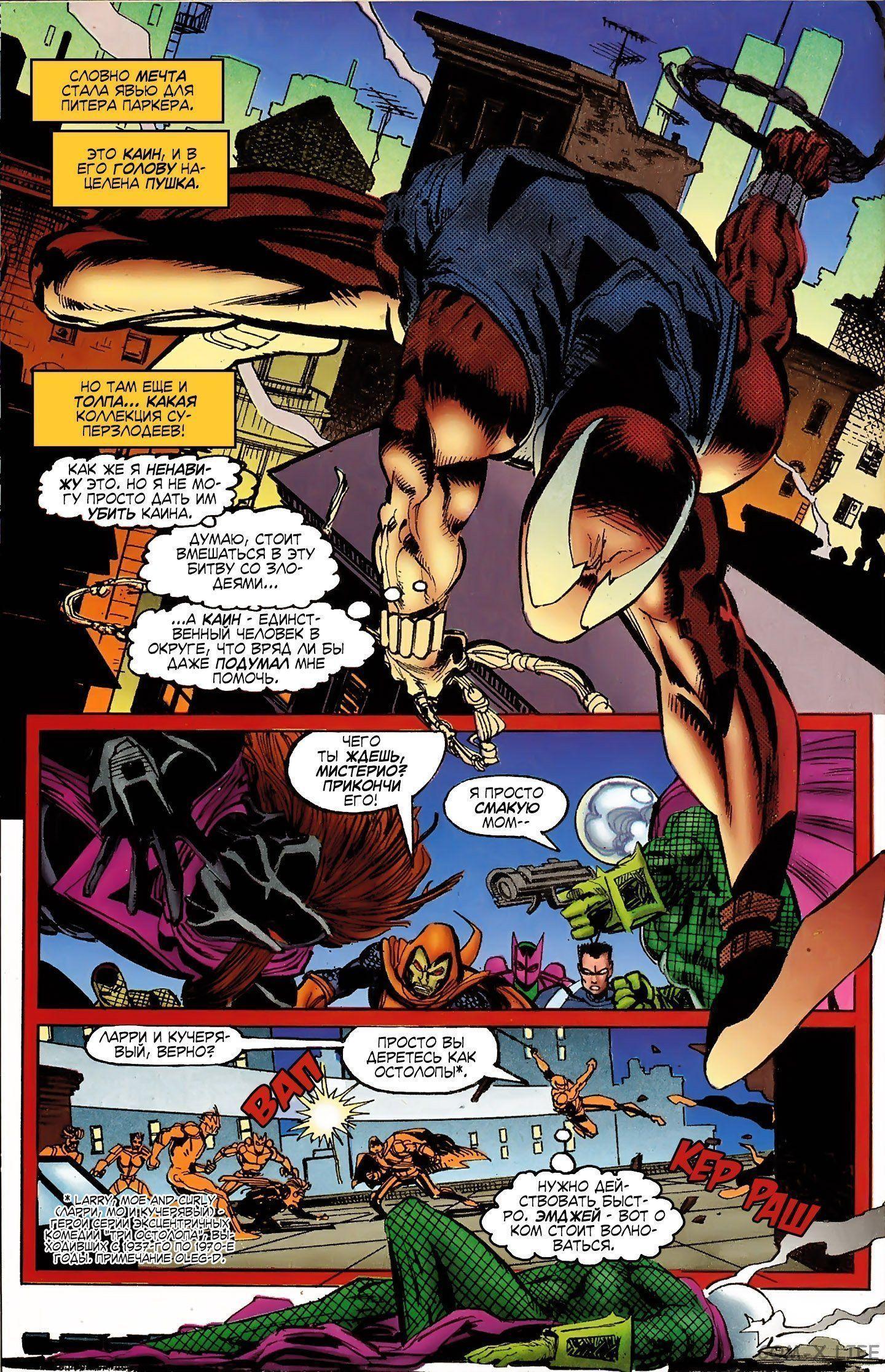 Read Web of Spider-Man Паутина человека-паука Manga Online