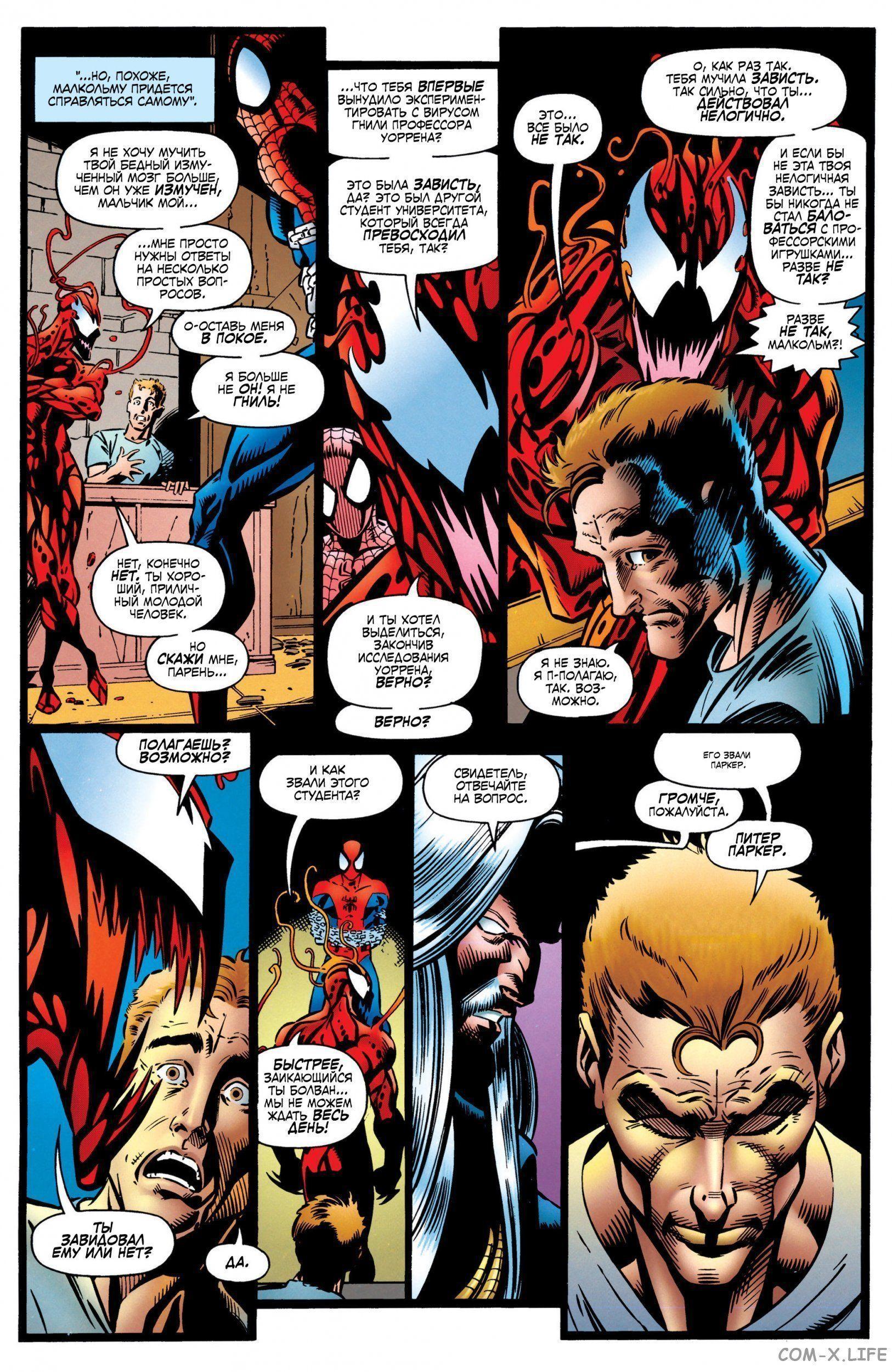 Read Web of Spider-Man Паутина человека-паука Manga Online
