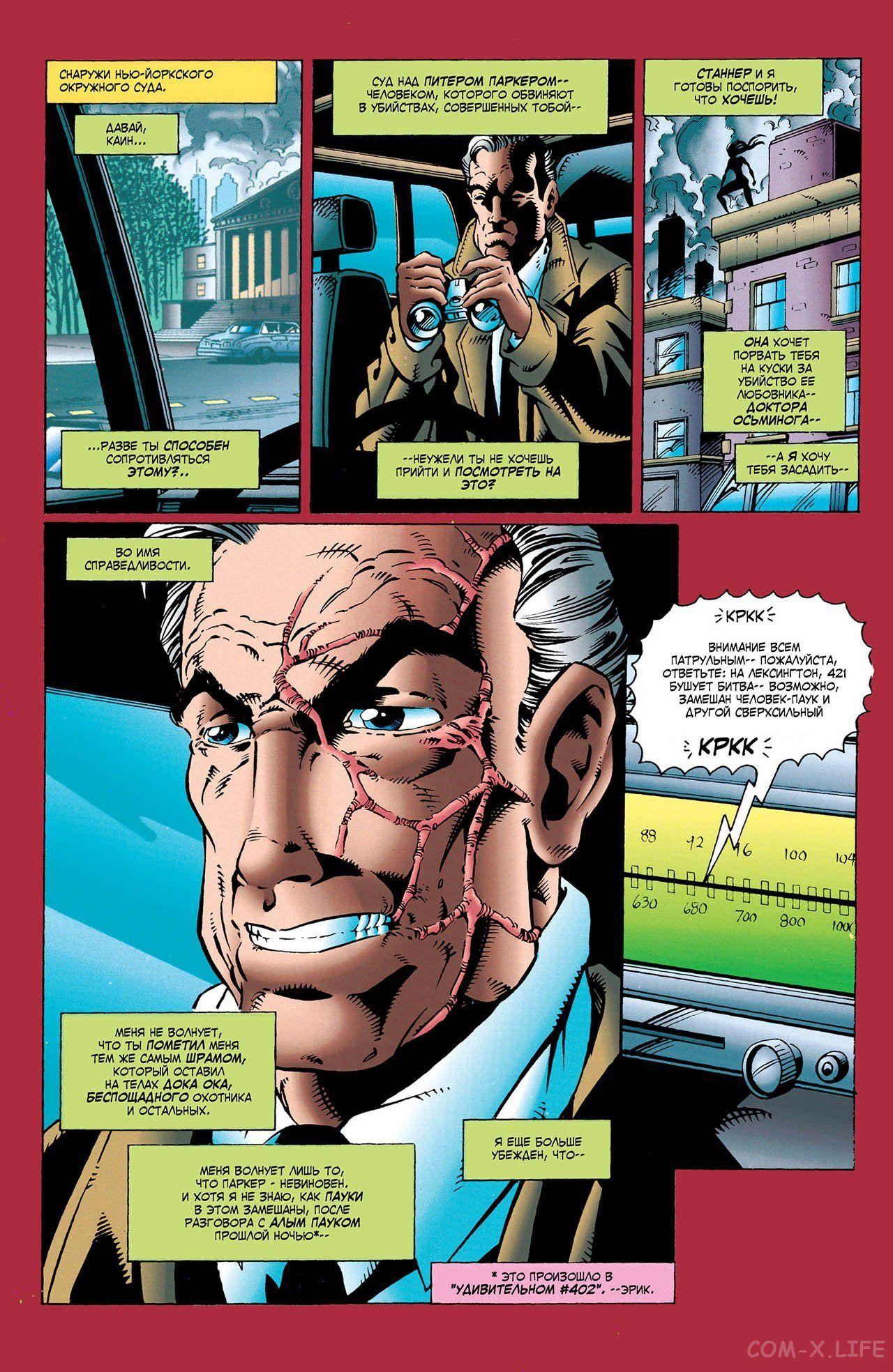 Read Web of Spider-Man Паутина человека-паука Manga Online